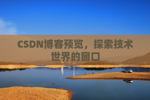 CSDN博客预览,探索技术世界的窗口
